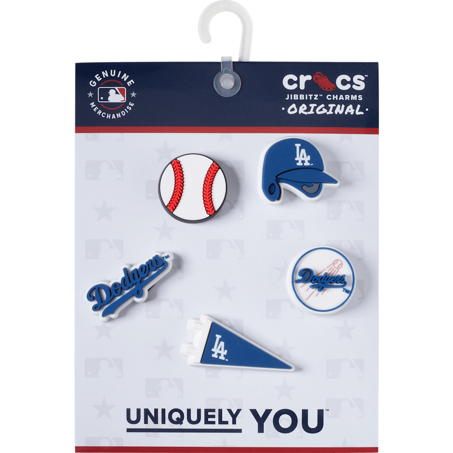 MLB Los Angeles Dodgers 5pck Jibbitz™ charms | Crocs on sale