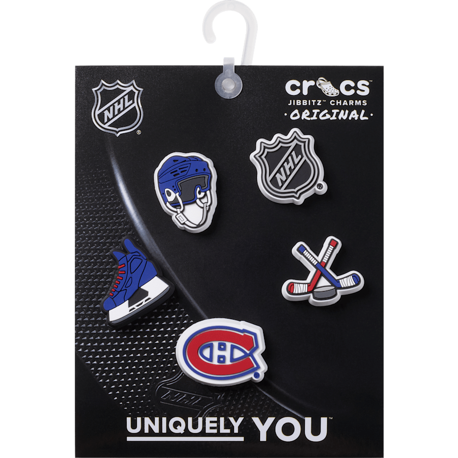 NHL® Montreal Canadiens® 5 Pack Jibbitz™ charms | Crocs online