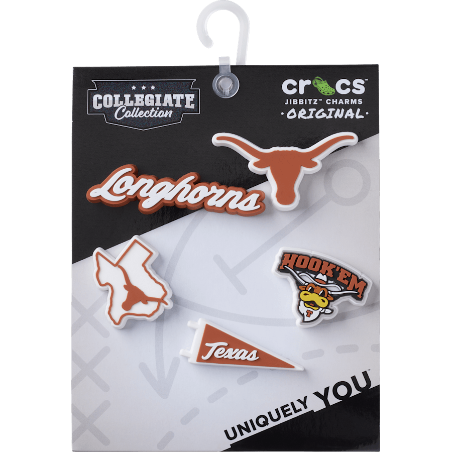 University of Texas 5 Pack Jibbitz™ charms | Crocs US