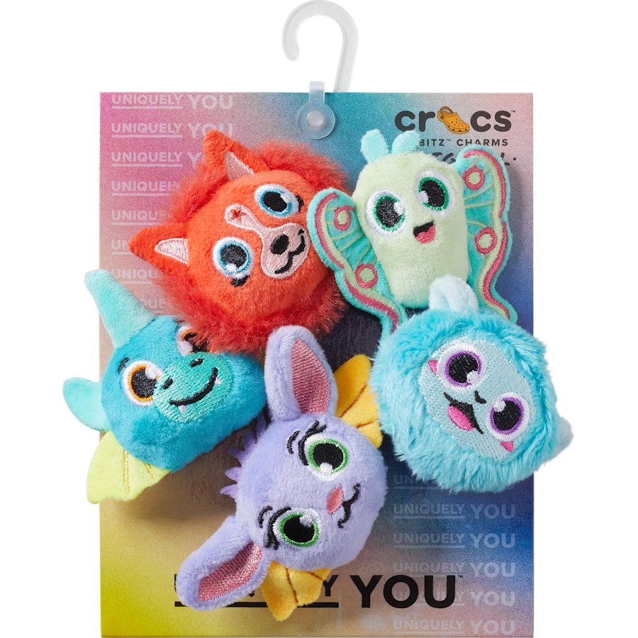 Fuzzy Fantasy Animals 5 Pack Jibbitz™ charms | Crocs sale