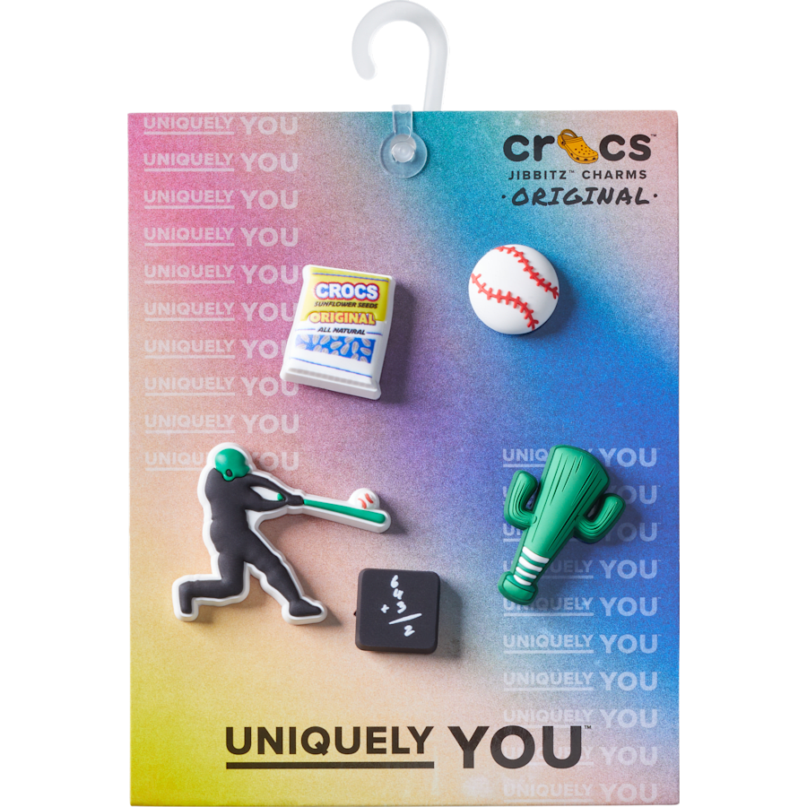 Baseball Team 5 Pack Jibbitz™ charms | Crocs discount