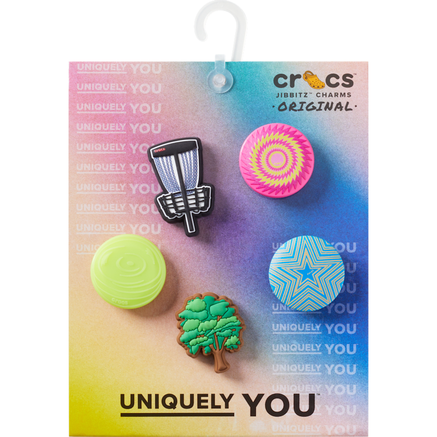 Disc Golf 5 Pack Jibbitz™ charms | Crocs for sale