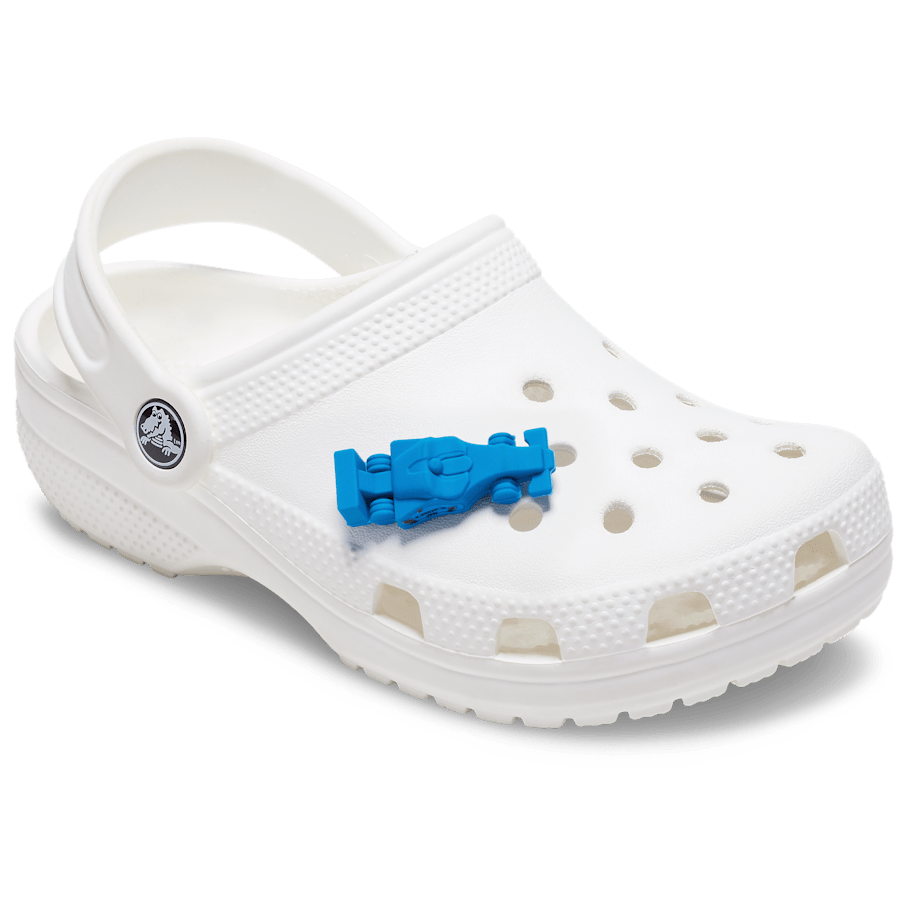 3D Blue Race Car Jibbitz™ charms | Crocs sale