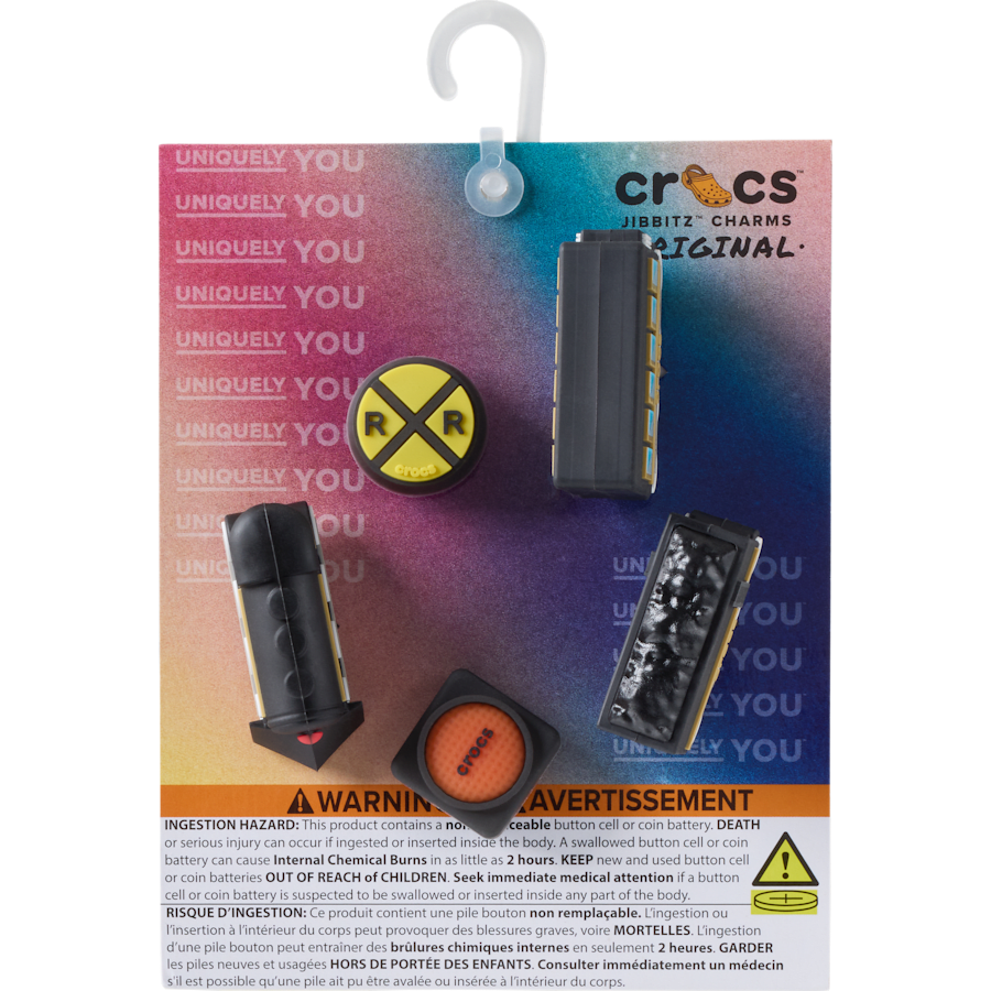 3D Train 5 Pack Jibbitz™ charms | Crocs discount