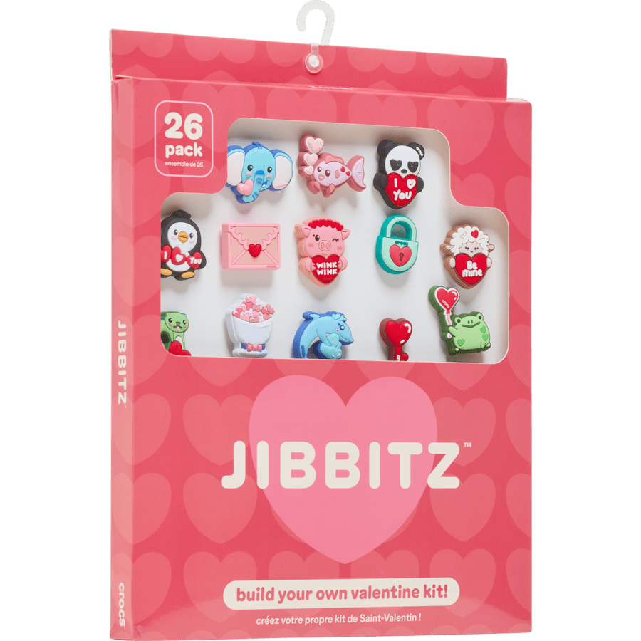 Valentines Day Card 26 Pack Jibbitz™ charms | Crocs for sale