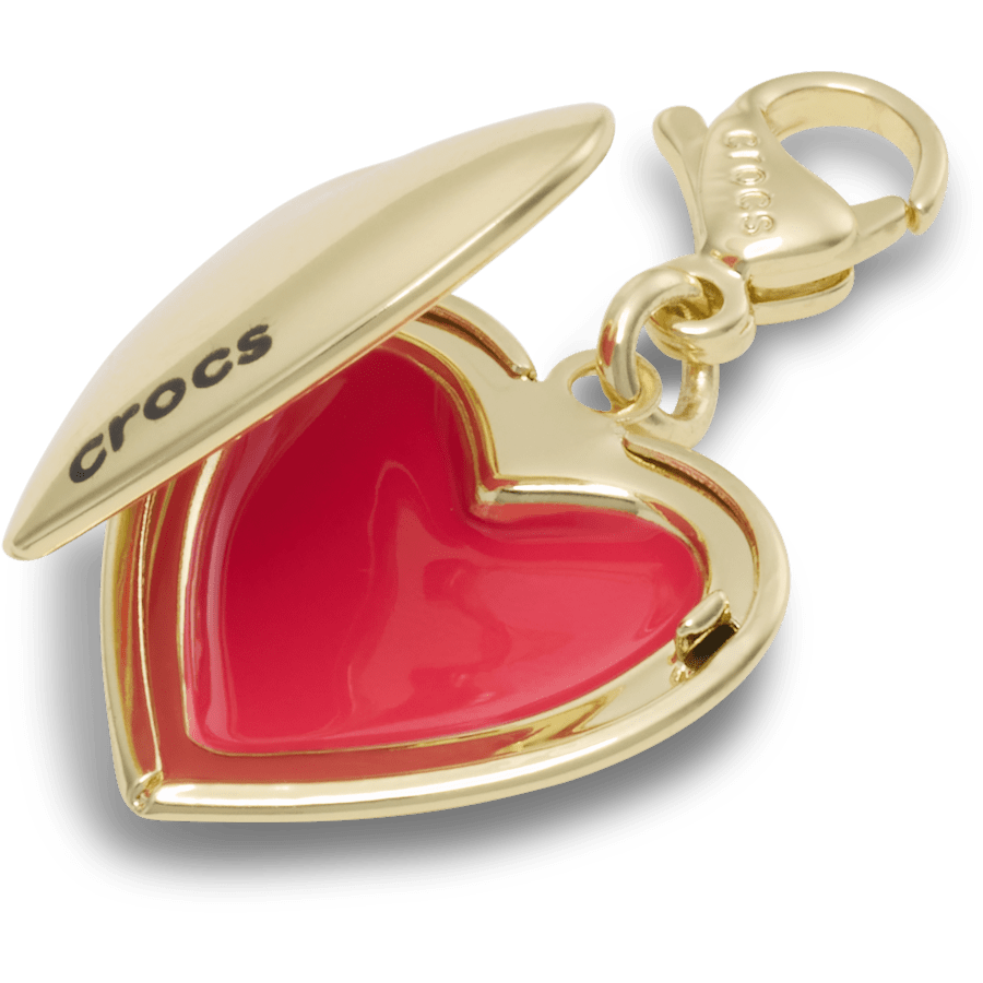 Gold Locket Charm Jibbitz charm | Crocs sale