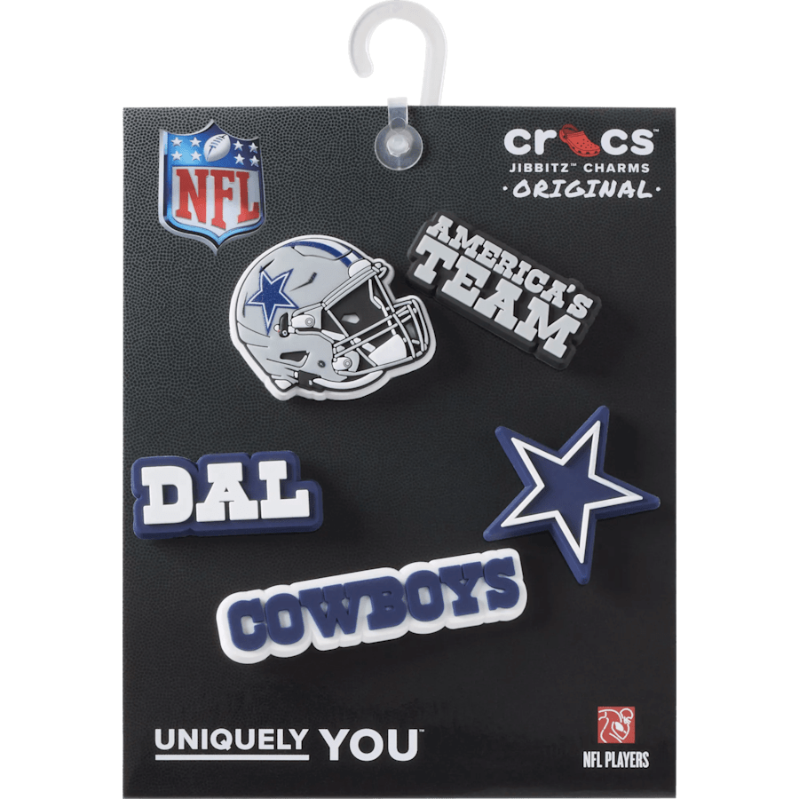 NFL Dallas Cowboys 5 Pack Jibbitz Shoe Charm | Crocs sale