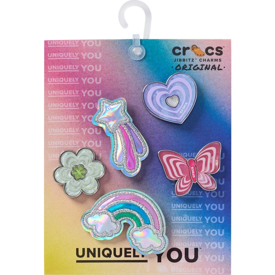Funky Girly Icons 5 Pack Jibbitz™ charms | Crocs discount