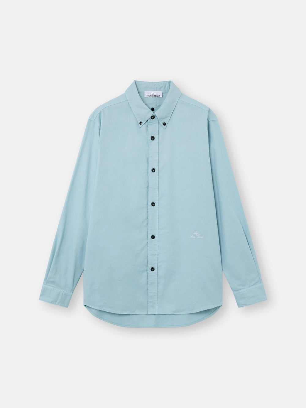 1100004 ORGANIC COTTON OXFORD Comfort-fit long-sleeve shirt with logo embroidery
