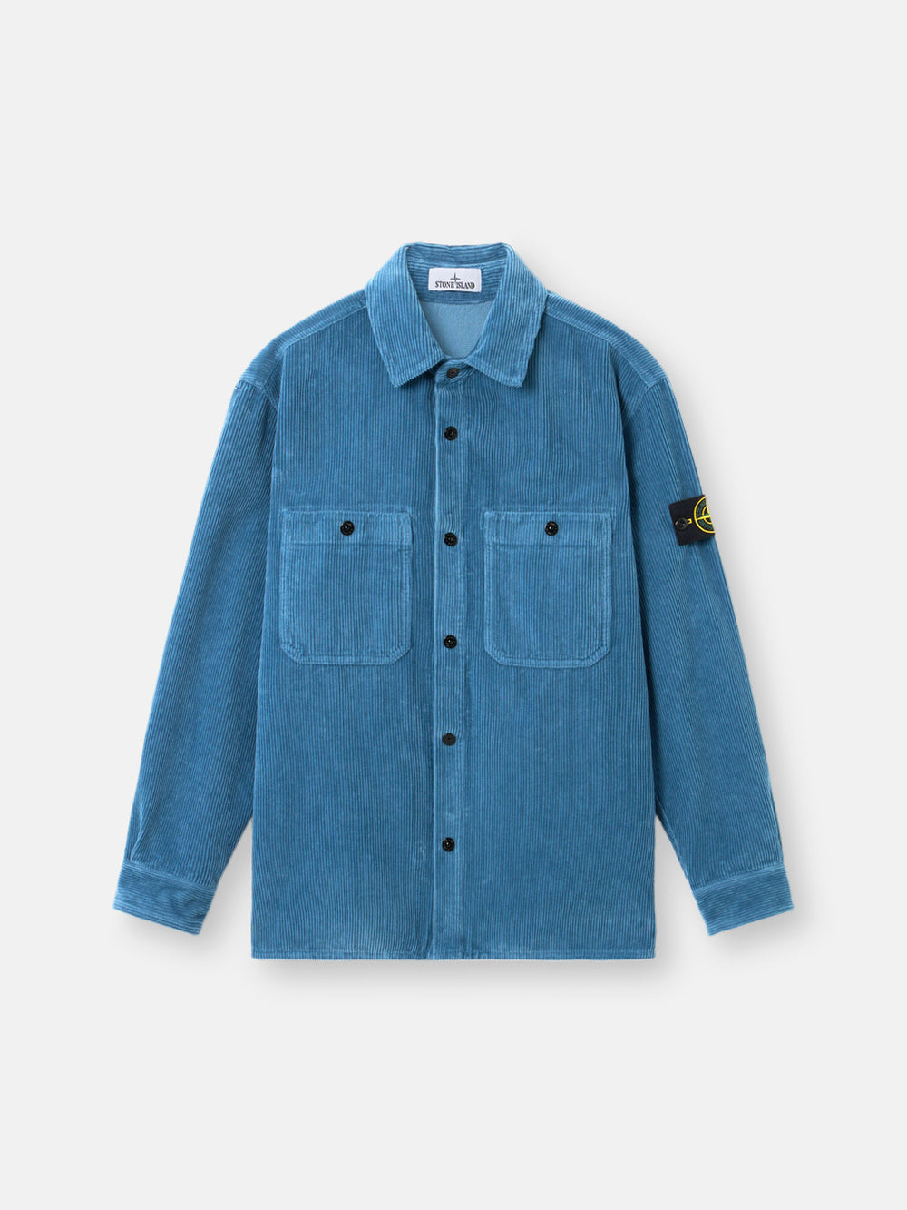 1200012 ORGANIC COTTON CORDUROY 800 Comfort-fit overshirt with pockets and snap fastening