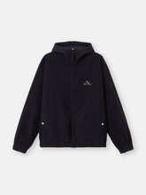 1200034 STRETCH COTTON MOLESKIN Regular-fit hooded zip-up shirt with pockets