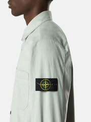 1200040 COTTON MICRO-CORDUROY Regular-fit overshirt with pockets