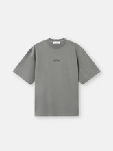 2100021 COMBED ORGANIC COTTON JERSEY Regular-fit short-sleeve T-shirt with 'Megacity Sky' embroidery