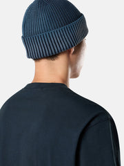 2100025 COMBED ORGANIC COTTON JERSEY Regular-fit short-sleeve T-shirt with Compass patch