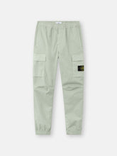 3100031 STRETCH ORGANIC COTTON TWILL Regular-tapered-fit cargo trousers with drawstring waistband
