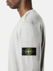 5100010 LIGHT RWS GEELONG WOOL Crewneck jumper with rolled edges