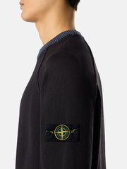 5100013 RAW HAND ORGANIC COTTON Loose-fit crewneck jumper