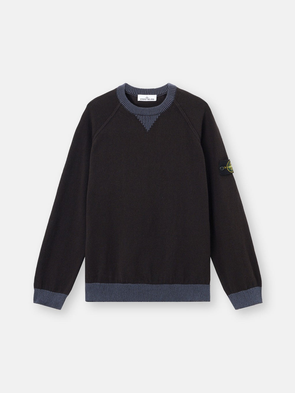 5100013 RAW HAND ORGANIC COTTON Loose-fit crewneck jumper