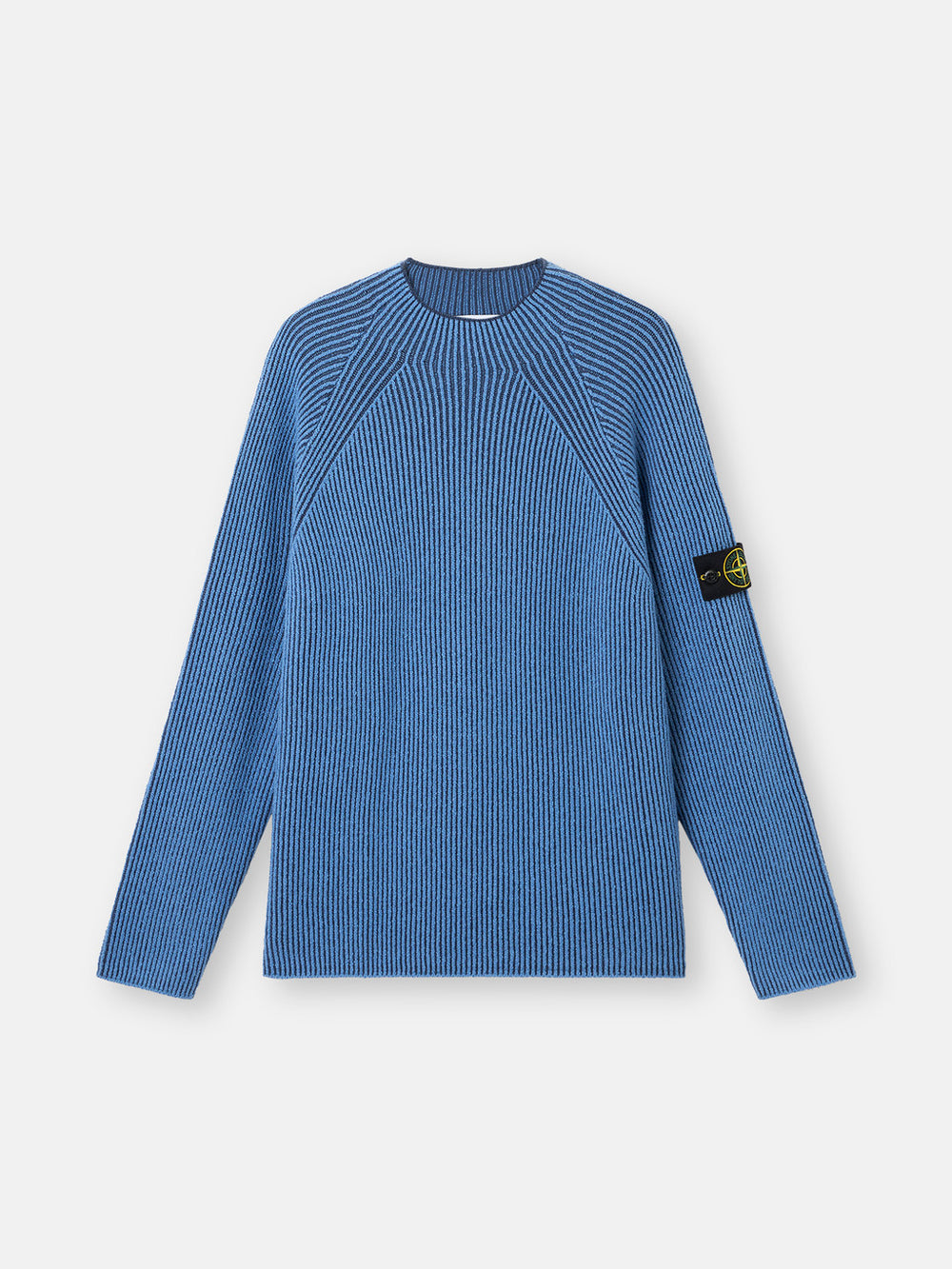 5100023 VANISÉ FULL RIB RWS WOOL Mock neck jumper with vanisé rib texture