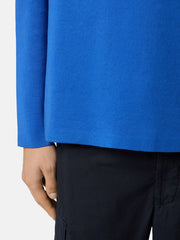 5100045 COMPACT RIB SOFT ORGANIC COTTON Loose-fit crewneck jumper with raglan sleeves