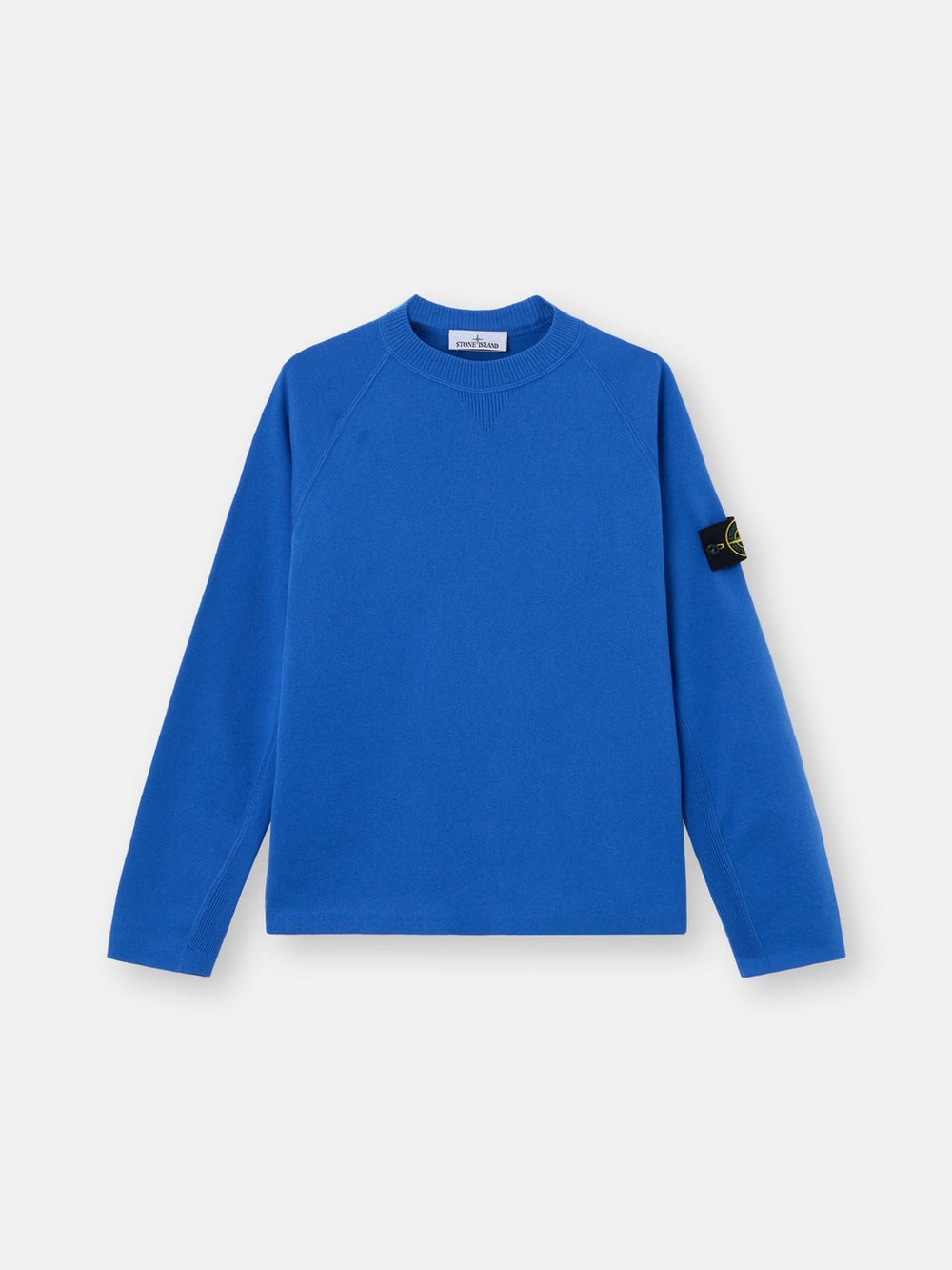 5100045 COMPACT RIB SOFT ORGANIC COTTON Loose-fit crewneck jumper with raglan sleeves