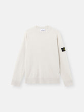 5100045 LIGHT RWS GEELONG WOOL Crewneck jumper with raglan sleeves and ribbed trims