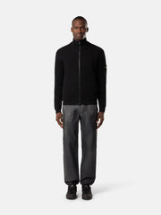 5100126 RIBBED SOFT ORGANIC COTTON Regular-fit zip-up jumper