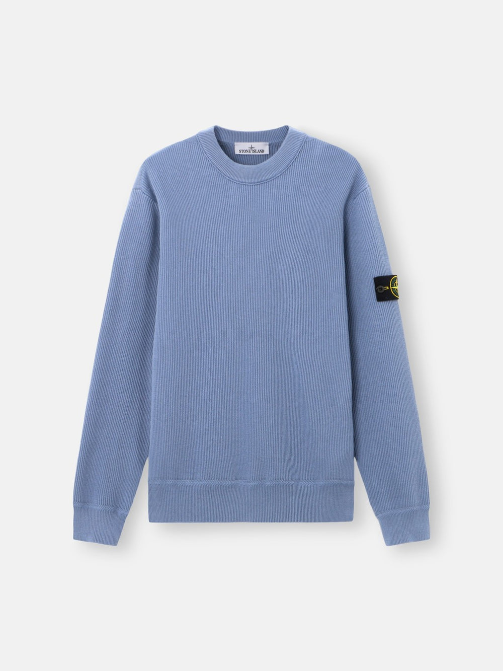 5100154 RIBBED SOFT ORGANIC COTTON Regular-fit crewneck jumper