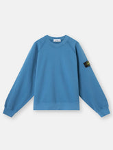 6100022 BRUSHED ORGANIC COTTON FLEECE Oversized-fit crewneck sweatshirt with raglan sleeves