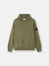 6100062 ORGANIC COTTON FLEECE Regular-fit hooded sweatshirt with pouch pocket