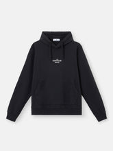 6100065 COTTON FLEECE Regular-fit hooded sweatshirt with seasonal 'Archivio' print