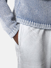 REFLECTIVE GARMENT LAMINATION Loose-fit joggers with elasticated waistband 6200003 ORGANIC COTTON FLEECE