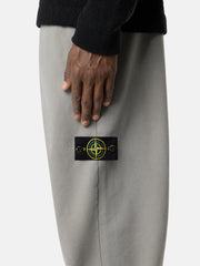 6200004 BRUSHED ORGANIC COTTON FLEECE Loose-fit joggers with pockets and elasticated cuffs