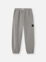 6200004 BRUSHED ORGANIC COTTON FLEECE Loose-fit joggers with pockets and elasticated cuffs