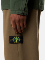 6200004 HEAVY FLEECE 53% ORGANIC COTTON Loose-fit joggers with contrast elasticated waistband