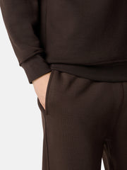 6200009 COTTON WOOL FLEECE_STONE ISLAND GHOST Regular-fit joggers with snap pockets and elasticated waistband