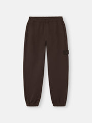 6200009 COTTON WOOL FLEECE_STONE ISLAND GHOST Regular-fit joggers with snap pockets and elasticated waistband