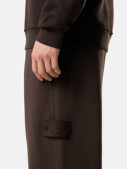 6200009 COTTON WOOL FLEECE_STONE ISLAND GHOST Regular-fit joggers with snap pockets and elasticated waistband