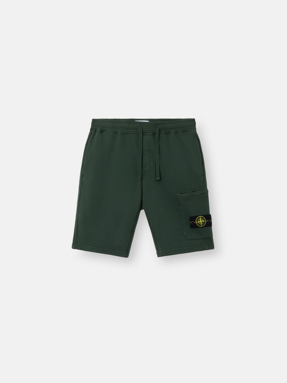 6200011 ORGANIC COTTON FLEECE Regular-fit Bermuda shorts with elasticated waistband