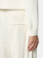 6200012 BRUSHED ORGANIC COTTON FLEECE Regular-fit joggers with pockets and elasticated cuffs