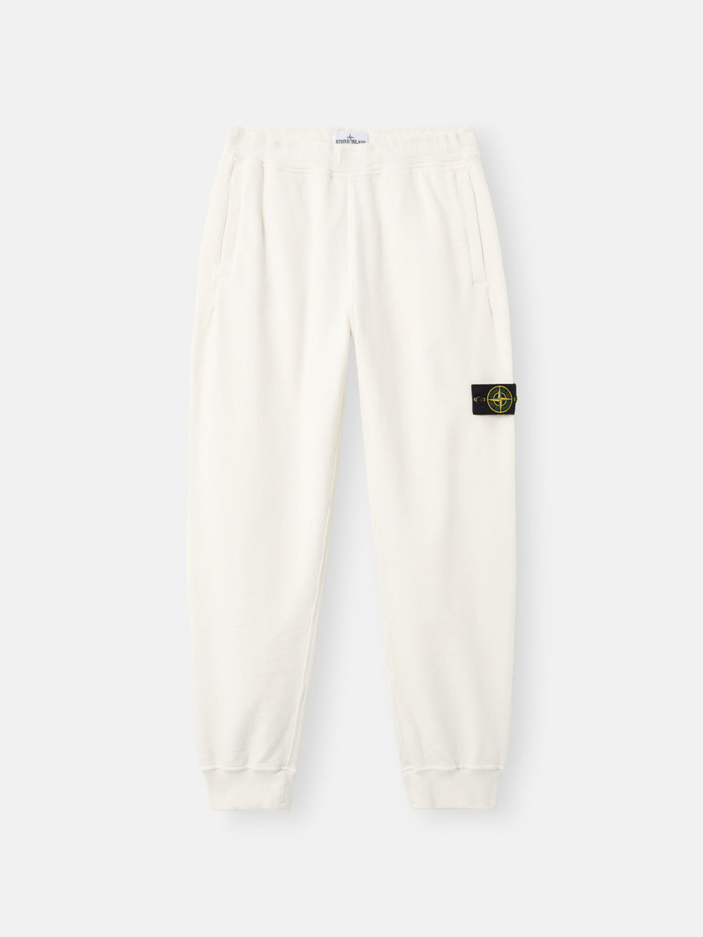 6200012 BRUSHED ORGANIC COTTON FLEECE Regular-fit joggers with pockets and elasticated cuffs