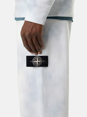 6200013 ORGANIC COTTON FLEECE ICE TREATMENT Loose-fit joggers with elasticated waistband and cuffs