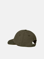9100009 BRUSHED COTTON GABARDINE HAT Baseball cap with logo embroidery