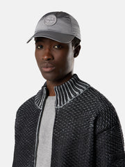 9100011 NYLON METAL IN ECONYL® Baseball cap with drawcord and Compass embroidery