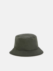 9100012 NYLON METAL IN ECONYL® Bucket hat with mesh lining and Compass embroidery