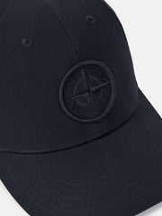 9100013 COTTON REPS Baseball cap with Compass embroidery and adjustable strap