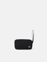 9200017 QUILTED NYLON METAL IN ECONYL® Wrist pouch with inner compartments and zip