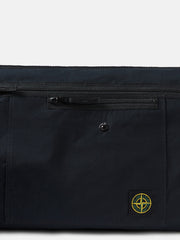 9200018 ALUMINIUM TELA Duffle bag with zip compartments and adjustable strap