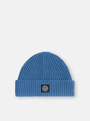 N100002 FULL RIB RWS WOOL Beanie with Compass logo patch