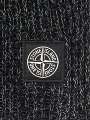 N100010 KNIT REFLECTIVE Hooded cowl with reflective coating and Compass patch